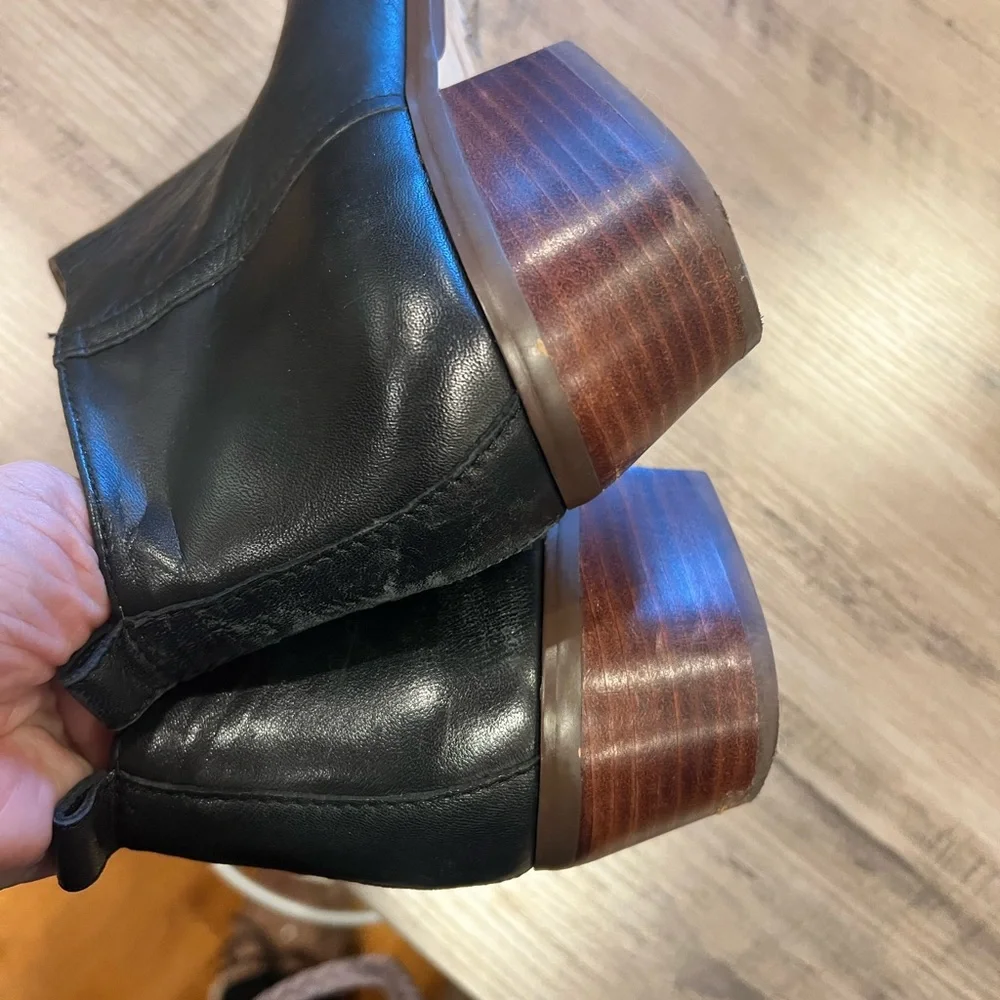 J. Crew Classic Black Ankle Booties